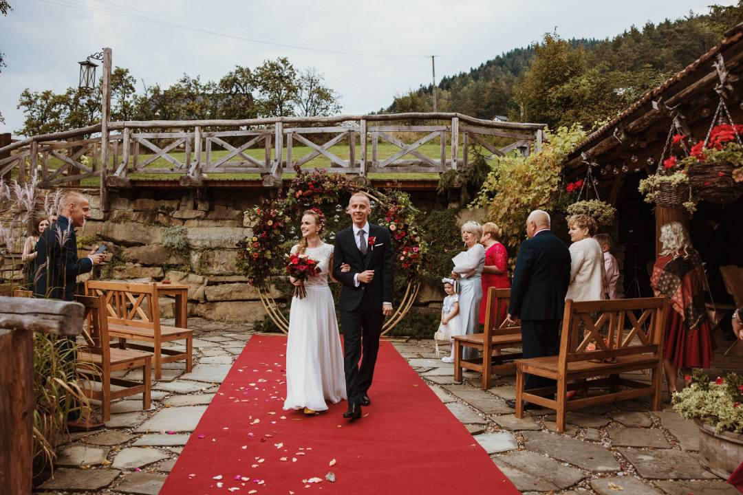 Ślub jesienią - ceremonia